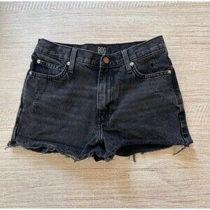 BDG Girlfriend high rise jean denim shorts